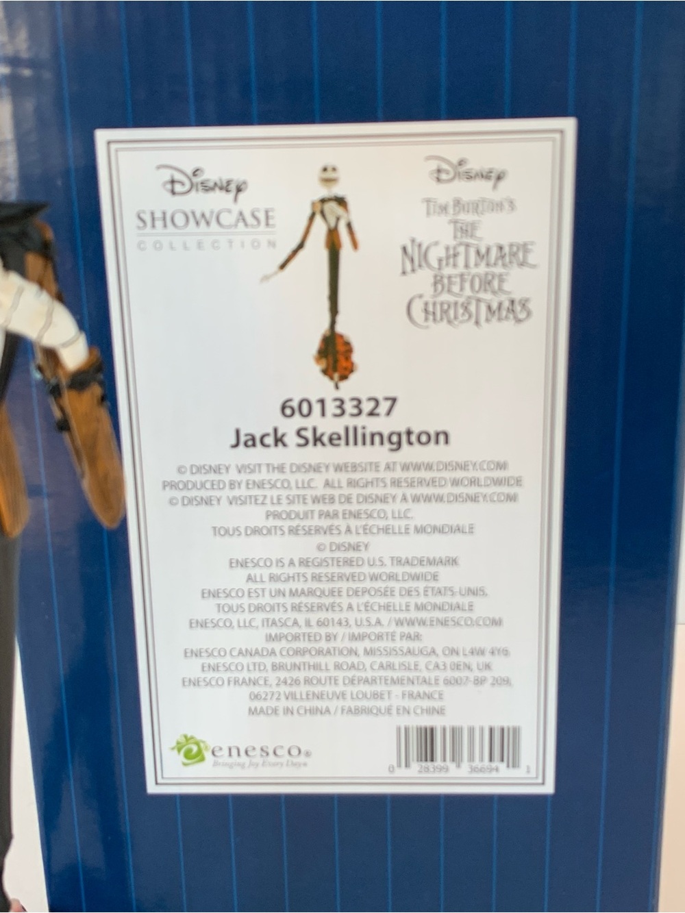 NEW Disney Showcase Collection Jack Skellington Nightmare Before Christmas NIB - Picture 15 of 16